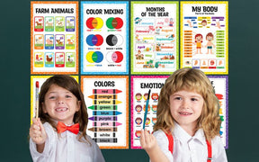 20 Effective Educational Preschool Posters to Boost Learning