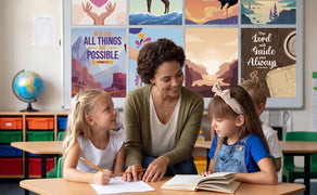 Encouraging Young Hearts: Why Every Classroom Needs Christian Posters