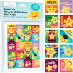 1,200 Teacher Stickers for Students - 60 Sticker Sheets of Star Student Sticker