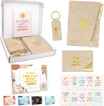Bisque Teacher Appreciation Gift Set - 8.1x5.7x1in Teacher Stationery Gift Set for Women