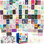 Assorted Cards for All Occasions Box Set with Envelopes and Stickers